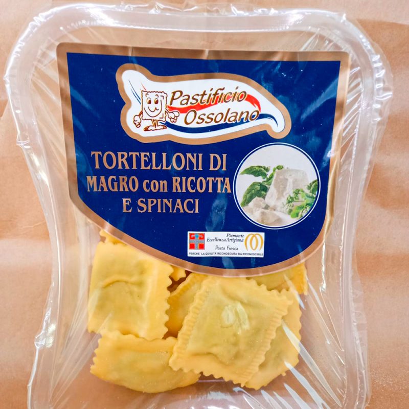 Tortelloni ricotta e spinaci